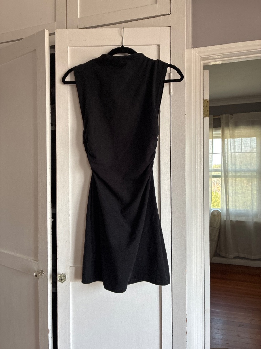 Reformation Fitted black dress